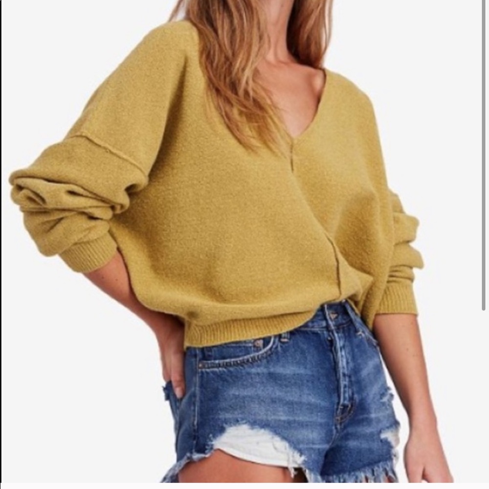 Free people “take me places” pullover Sz-Xs